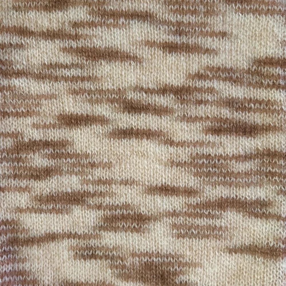 J. McLaughlin Women XS Tan Multicolor Linley Alpaca Wool Cardigan Sweater NWOT